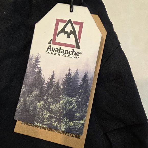 Avalanche Outdoor Supply Company Women's Black High Waisted Relaxed Fit Cargo XS - Picture 3 of 13